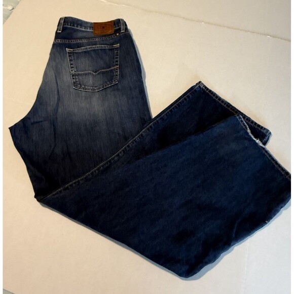 Lucky Brand 181 Heritage Blue Relaxed Straight Fit Jeans Size Men's 40x32 - Picture 1 of 16